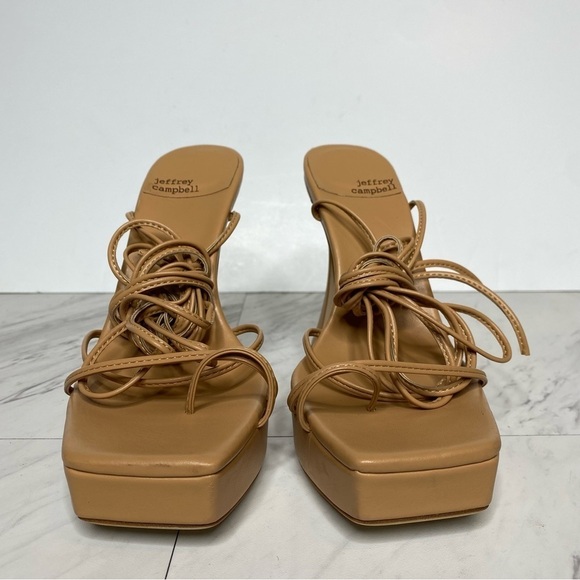 Jeffrey Campbell Prima Donna Strappy Heeled Sandal 9 - Picture 3 of 15